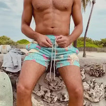 Load and play video in Gallery viewer, Men&#39;s World Swim Trunks Version 2.0

